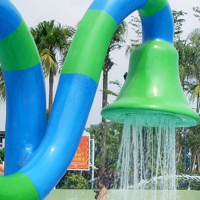 Juego usado equipo de encargo de la aguamarina del parque del agua del espray de la historieta para el parque de la aguamarina de los niños