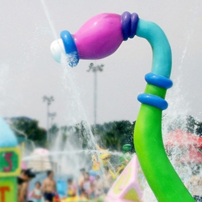 Juego usado equipo de encargo de la aguamarina del parque del agua del espray de la historieta para el parque de la aguamarina de los niños
