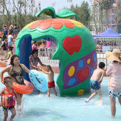 Juego modificado para requisitos particulares de la aguamarina, espray del pulpo, equipo del parque del espray de la fibra de vidrio para los niños