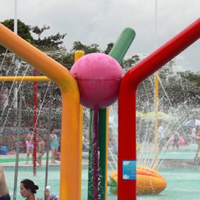 El juego de la aguamarina del espray del pato del equipo del parque del espray, agua Sprayground estructura al OEM