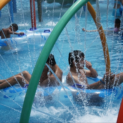 Agua Sprayground del espray de la unidad de creación del icono del espray del juego de la aguamarina del equipo del parque del espray