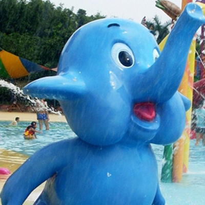 Equipo del parque del espray del OEM, agua Spraygrounds del juego de la aguamarina del espray del bastón de la fibra de vidrio para el parque del agua de los niños