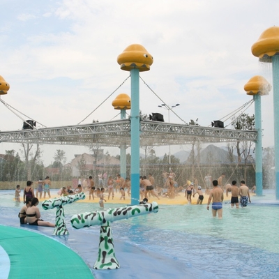 Juego modificado para requisitos particulares del agua del juego de la aguamarina del espray, equipo del parque del agua de la fibra de vidrio