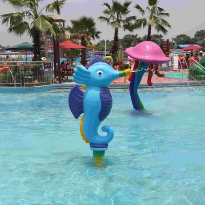 Juego de la aguamarina del juego del agua de los niños, equipo del parque del espray de la diversión para salpicar del agua