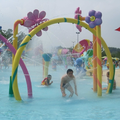 Juego de la aguamarina del juego del agua de los niños, equipo del parque del espray de la diversión para salpicar del agua