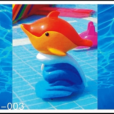 Juego de la aguamarina de la fibra de vidrio, equipo del parque del espray del juego del agua para el entretenimiento de los niños