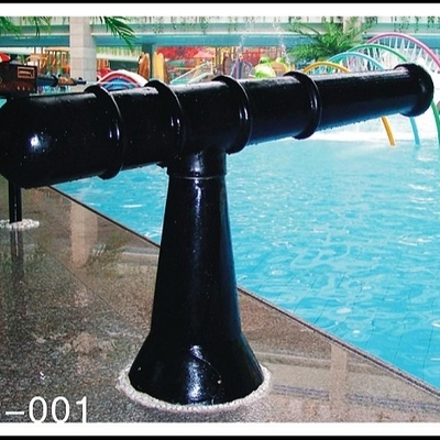 Juego del arma de agua de la fibra de vidrio de los adultos, equipo modificado para requisitos particulares del parque de la aguamarina para el centro vacacional