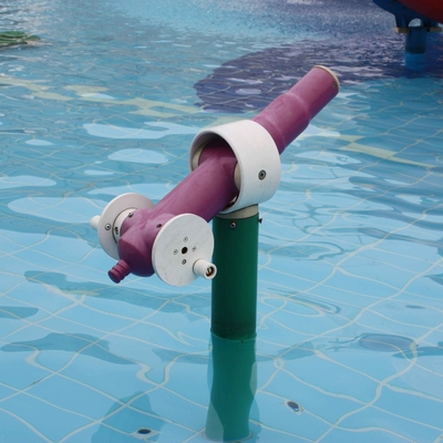 Juego del arma de agua de la fibra de vidrio de los adultos, equipo modificado para requisitos particulares del parque de la aguamarina para el centro vacacional