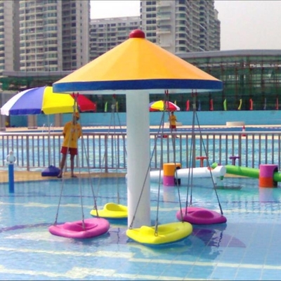 Equipo del parque de la aguamarina, reconstrucción de la familia del juego del agua que llueve el patio del agua de la seta