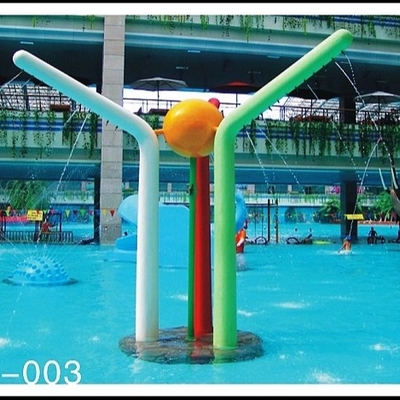 Juego modificado para requisitos particulares de la aguamarina de la columna del color de agua del icono del espray, equipo del parque de la aguamarina para los adultos de los niños