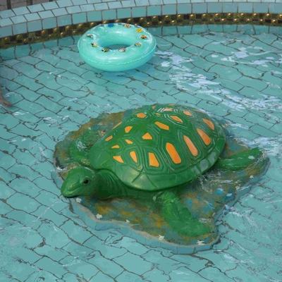 La aguamarina de encargo de la tortuga del agua juega el patio del agua, equipo del parque del espray para el parque del agua