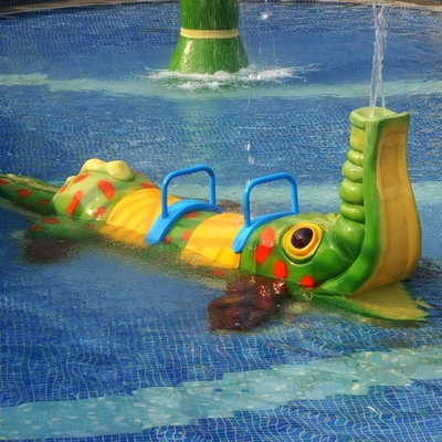 Juego de la aguamarina del cocodrilo del espray, equipo de Sprayground del agua, equipos del parque de la aguamarina