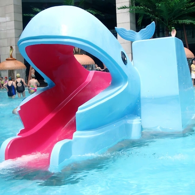 La pequeña balsa industrial de la diversión monta, diapositiva de la piscina de la fibra de vidrio para el parque del agua de los niños