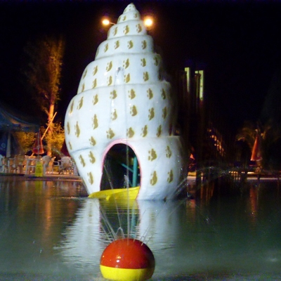Tobogán acuático comercial de la piscina de los centros turísticos del parque de la aguamarina de la familia para el parque del agua de los niños