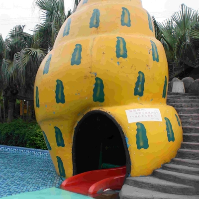 Tobogán acuático comercial de la piscina de los centros turísticos del parque de la aguamarina de la familia para el parque del agua de los niños