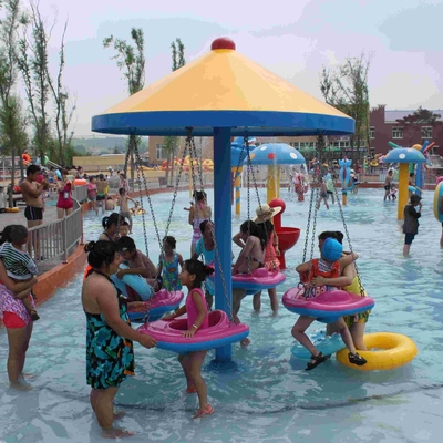 Parque del agua del juego de la aguamarina de la silla de la ejecución de la resina de Ashland para 4 niños garantía de 1 año