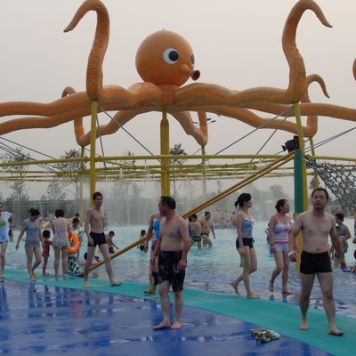 Espray al aire libre modificado para requisitos particulares del pulpo para los artículos del parque del agua del juego de la aguamarina