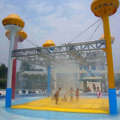 Estructuras acuáticas del juego de la aguamarina del mundo de las medusas del juego del agua del equipo grande de acero del parque