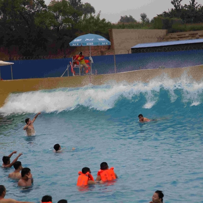 Gran tsunami artificial Océano de agua piscina de olas con Parque de olas Vacío de 3 metros de altura