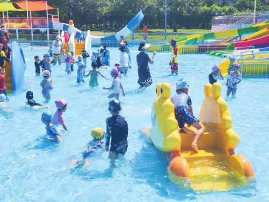 Contacta con nosotros para el estudio de viabilidad del parque acuático Parque de juegos acuáticos para niños Equipo de juegos acuáticos para rociar agua