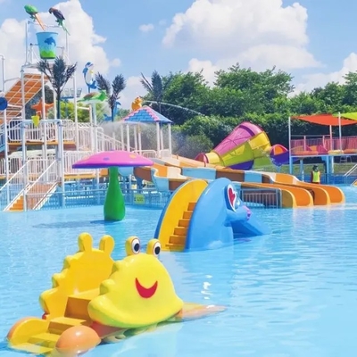 Contacta con nosotros para el estudio de viabilidad del parque acuático Parque de juegos acuáticos para niños Equipo de juegos acuáticos para rociar agua