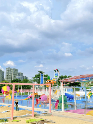 Estudio de factibilidad Parque acuático Parque de juegos acuáticos para niños Equipo de juegos acuáticos para salpicar agua