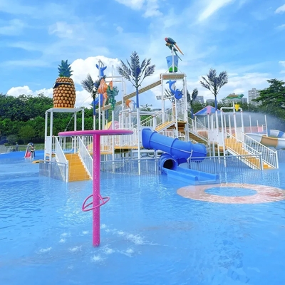 Estudio de factibilidad Parque acuático Parque de juegos acuáticos para niños Equipo de juegos acuáticos para salpicar agua