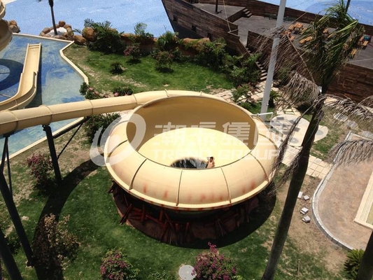 Toboganes acuáticos comerciales de la fibra de vidrio del parque grande del agua, diapositiva de la piscina de la fibra de vidrio