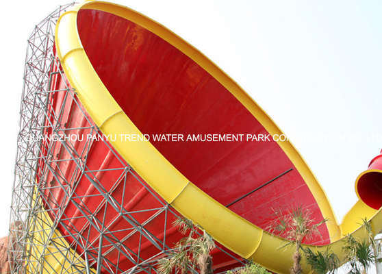 Los toboganes de agua de tornado de fibra de vidrio 30 años de experiencia en parques acuáticos tendencia