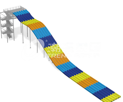 Waterslide de la fibra de vidrio para el centro turístico adulto del agua del día de fiesta del deporte acuático/modificado para requisitos particulares