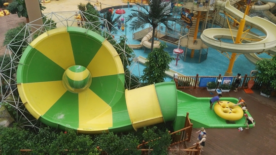 Jinetes divertidos/h de la capacidad 480 del valle de la rabieta de la altura el 16m de los toboganes acuáticos de la fibra de vidrio para el parque del agua