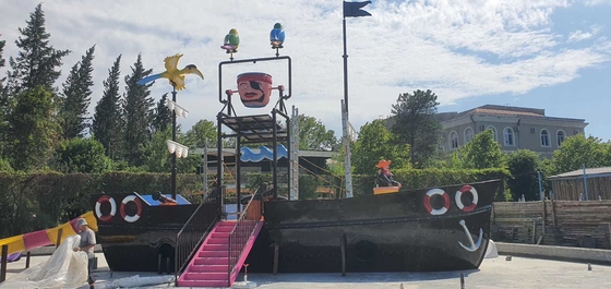 Equipo de parque acuático de toboganes de parques acuáticos de botes de visión de fibra de vidrio personalizados