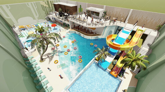 Games World Water — Proyecto de parque acuático cubierto en Sharjah, Emiratos Árabes Unidos | Vison Waterparks