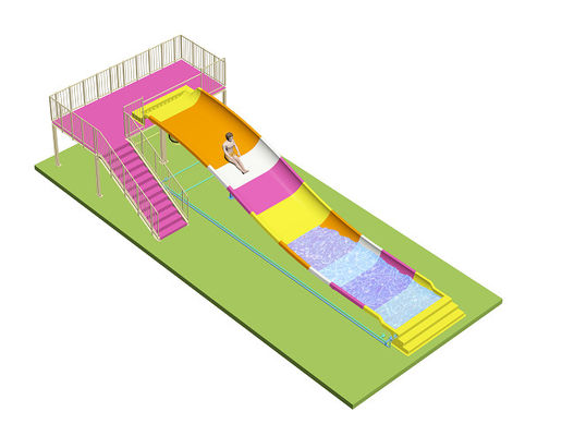 Los toboganes de agua para niños y familias para el parque acuático de fibra de vidrio