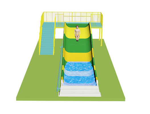 Los toboganes de agua para niños y familias para el parque acuático de fibra de vidrio