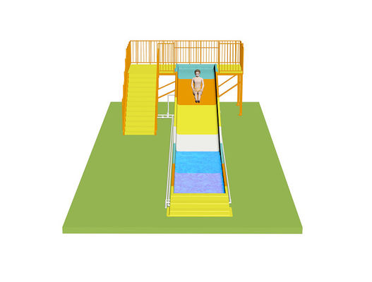 Deslizamiento infantil, deslizamiento amplio, deslizamientos acuáticos para el parque acuático material de fibra de vidrio