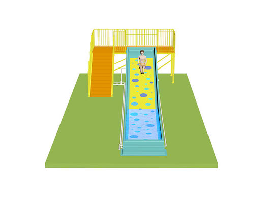 Deslizamiento infantil, deslizamiento amplio, deslizamientos acuáticos para el parque acuático material de fibra de vidrio