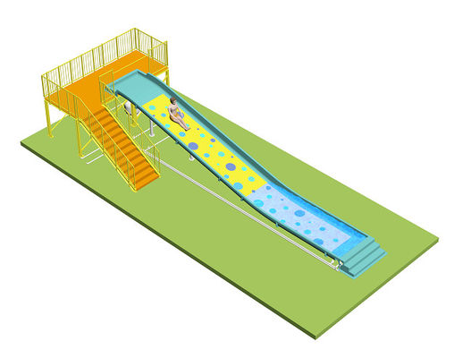 Deslizamiento infantil, deslizamiento amplio, deslizamientos acuáticos para el parque acuático material de fibra de vidrio