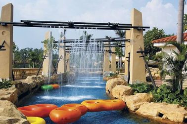 Equipo del parque de la aguamarina de la fibra de vidrio para el río perezoso del hotel, familia el vacaciones de verano en parque de la aguamarina