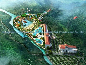 Diseño conceptual del parque del agua de la diversión/equipo de diseño profesional para el parque del agua