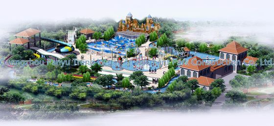 El diseño conceptual de Waterpark, parques del agua diseña/parque modificado para requisitos particulares del agua