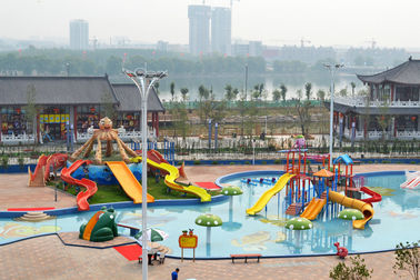 Proyecto de Waterpark de la diversión, diapositiva del parque del agua de Theming de los niños del equipo del parque del agua de Gaint