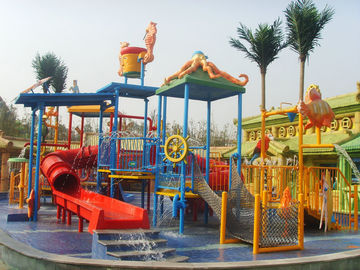 El proyecto modificado para requisitos particulares de Waterpark, construcción del parque del agua/modificó el tobogán acuático para requisitos particulares