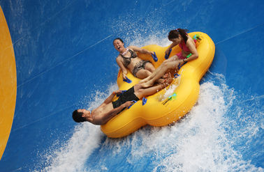 El mejor tobogán acuático de la fibra de vidrio de la diversión de la calidad del parque del agua de la aventura de la aguamarina